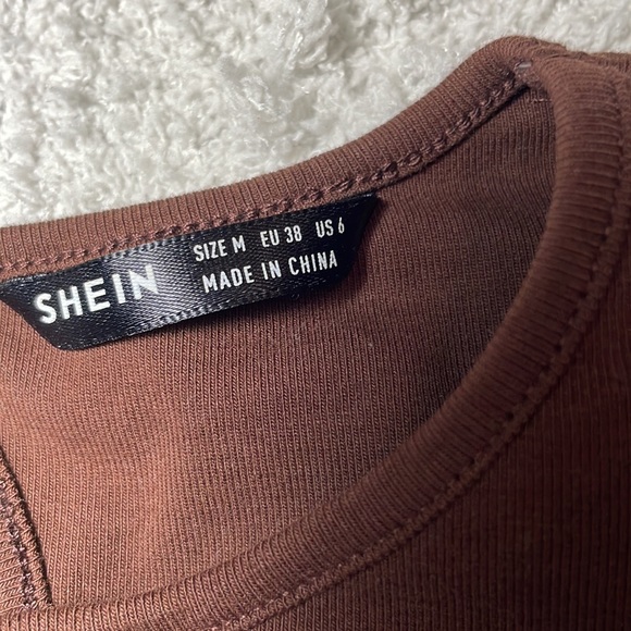 HONEY BROWN CROP TOP - Picture 3 of 4